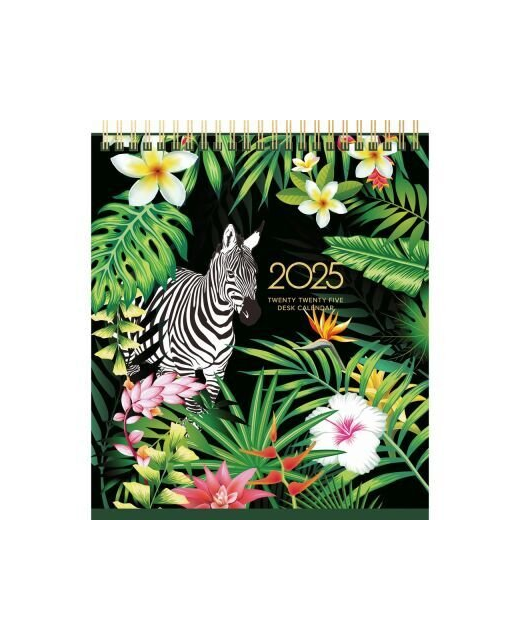 2025 Collins Desk Calendar Beautiful Blooms