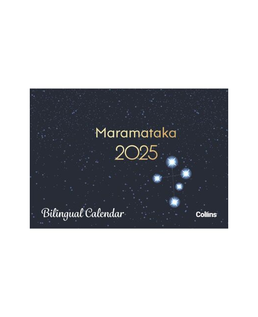 2025 Collins Wall Calendar A4 NZ Bilingual