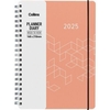 2025 Collins Fascinate A53 Week To View Diary Coral Pink Wiro