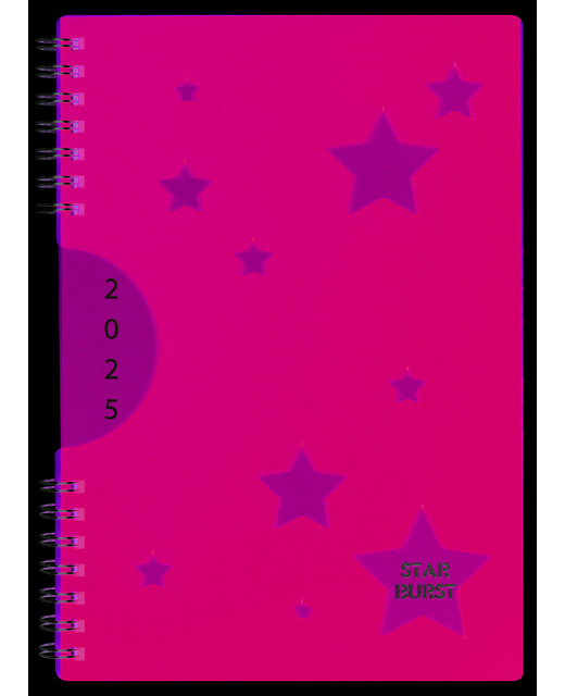 2025 Collins Diary A63 Pocket Starburst Week To View Wiro