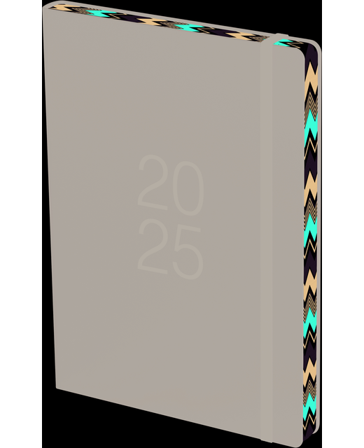 2025 Collins Diary A51 Day Per Page Colour Edge Black