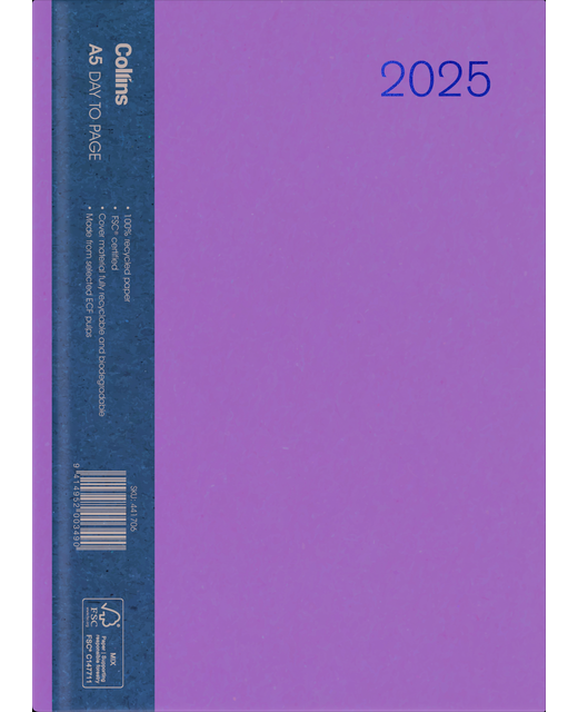 2025 Collins Diary A53 Enviro