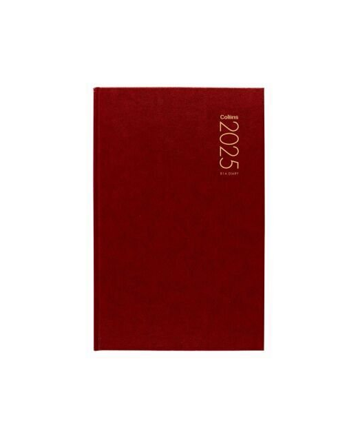 2025 Collins Diary 81A Red