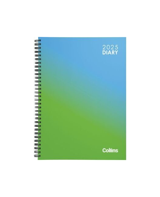 2025 Collins Diary A51 Vivid Wiro Hardcover