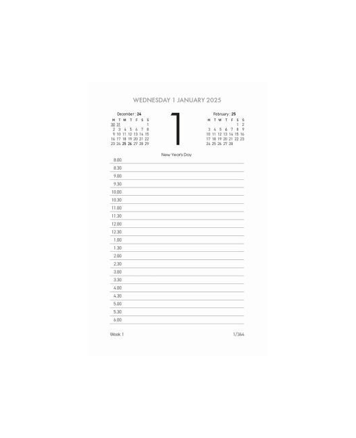 DESK CALENDAR 2025 13E REFILL