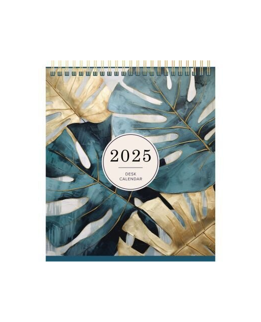 2025 Collins Desk Calendar Painterly