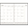 2025 Collins Diary Planner Monthly A4 PVC Cover Black