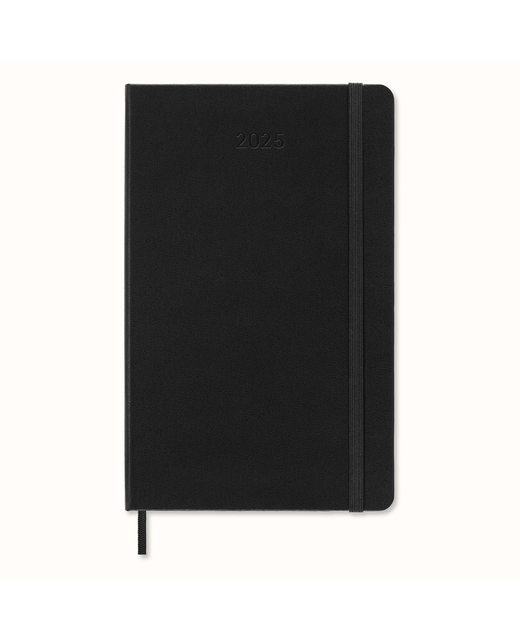 2025 Moleskine Diary 12 Month Daily HC Large Black