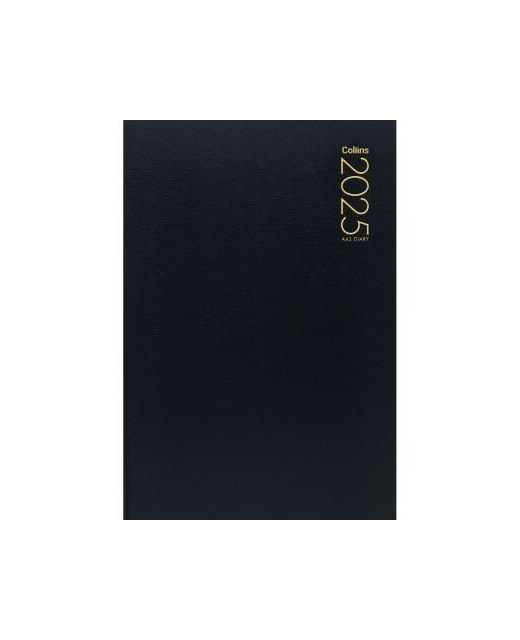 2025 Collins Diary A42 Black