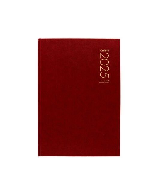 2025 Collins Diary A51A Red Appointment