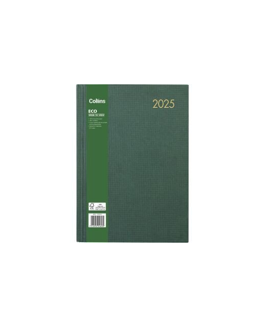 2025 Collins Eco A43 Week Per View Diary