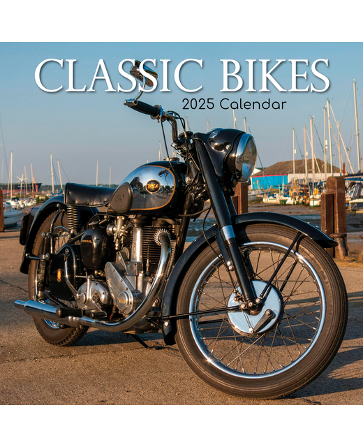 2025 SQUARE CALENDAR CLASSIC BIKES