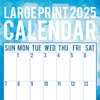 2025 LARGE PRINT CALENDAR 