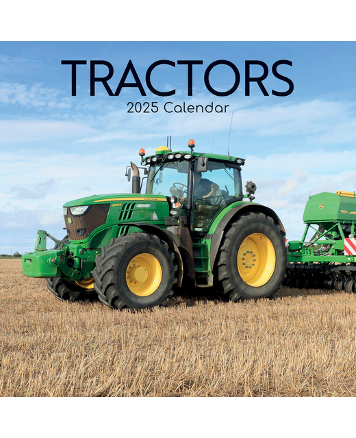 2025 SQUARE CALENDAR TRACTORS