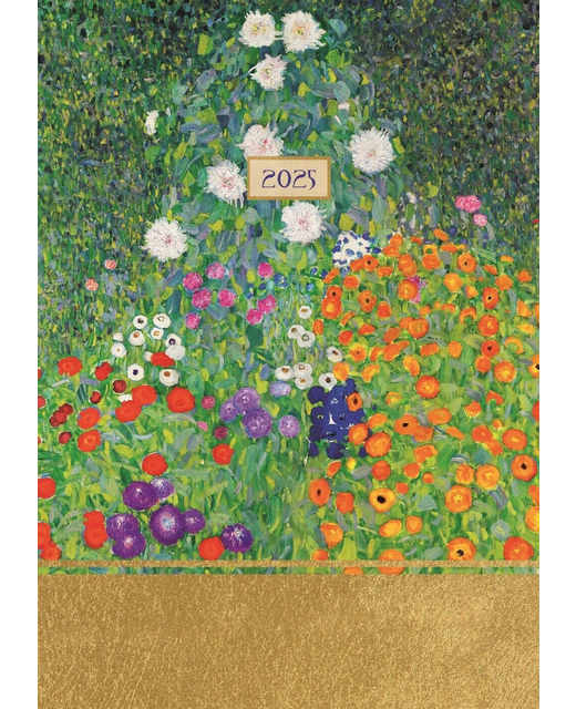 DIARY A5 PADDED 2025 KLIMT