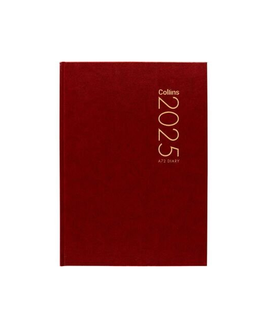 2025 Collins Diary A72 Red