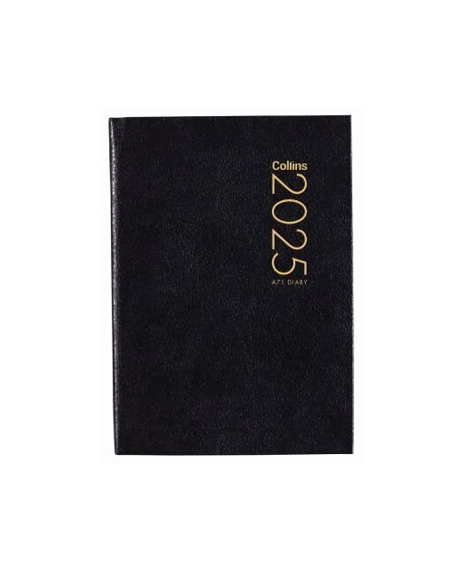 2025 Collins Diary A71 Black