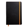 NOTEBOOK A5 HARDCOVER RHODIA BLANK BLACK