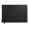 NOTEBOOK A5 LANDSCAPE RHODIA LINED BLACK