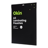 OKIN LAMINATING POUCHES A3 GLOSS 80MIC PACK OF 25