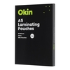 OKIN LAMINATING POUCHES A5 GLOSS 80MIC PACK OF 100