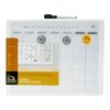 CALENDAR WHITEBOARD QUARTET 280X360MM GREY