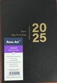 2025 DIARY A5 RENO DAY TO PAGE SC BLACK