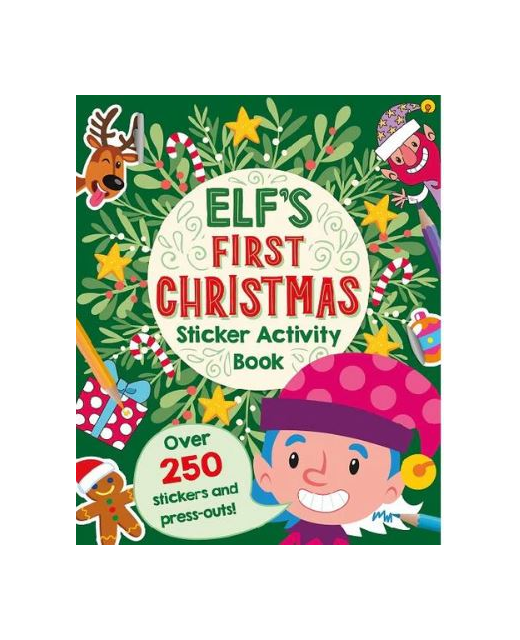 Elf's First Christmas Sticker Activity