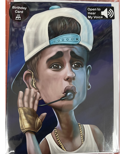 LOUDMOUTH CARDS - JUSTIN BIEBER 