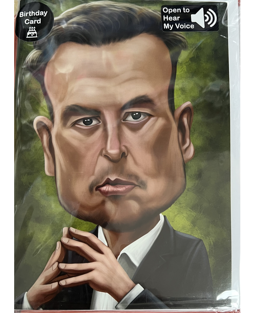 LOUDMOUTH CARDS - ELON MUSK