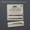 FABULOUSLY FLAT PAPER PENS