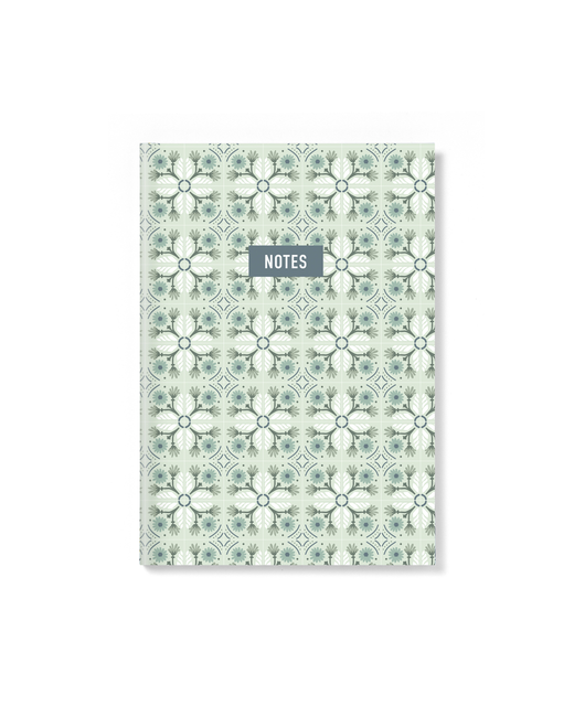 2025 Letts Notebook A5 Morocco Green