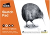 SKETCH PAD DAS KIWI A3 110G 20 SHEET