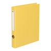 OKIN RINGBINDER LINEN A4 2D 26MM YELLOW