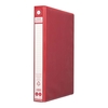 OSC INSERT BINDER A4 2D 25MM RED