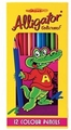 COLOURED PENCILS ALLIGATOR FABER PACK OF 12