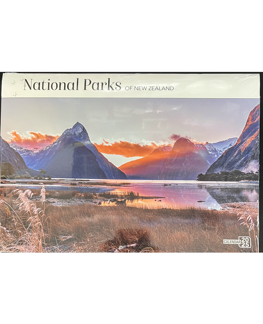 2025 CALENDAR NATIONAL PARKS OF NZ