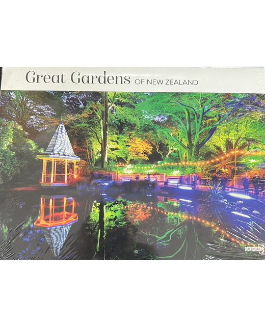 2025 CALENDAR GREAT GARDENS OF NZ