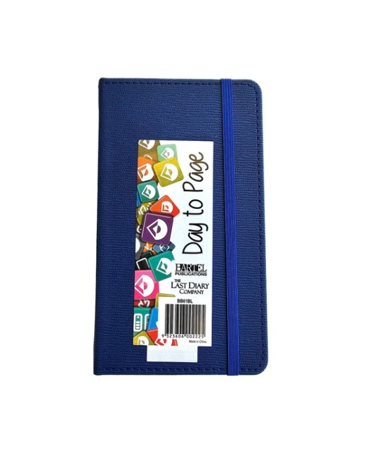 DIARIES 2025 BECALL B6 CASE BOUND DTP BLUE