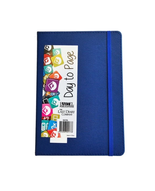 DIARIES 2025 BECALL A5 CASE BOUND DTP BLUE