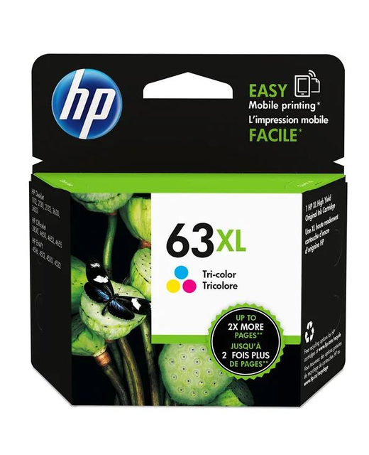 HP Ink 63XL Colour (330 Pages)