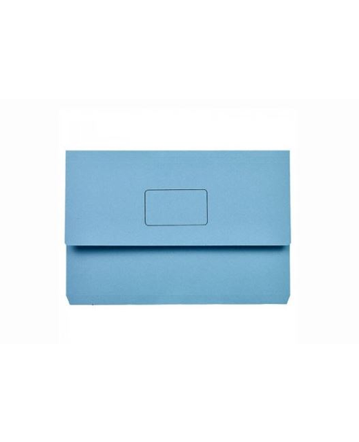 Marbig Slimpick Foolscap Document Wallet Blue