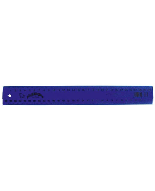 RULER TAURUS FLEXION BLUE 30CM