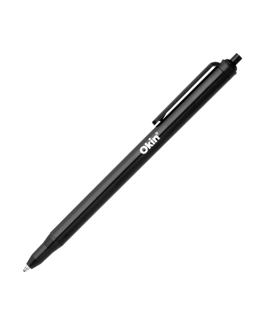 OKIN ONE PIECE BALLPOINT PEN BLACK