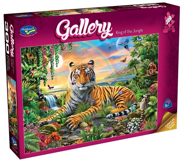 KING OF THE JUNGLE 300 PIECE PUZZLE - Games & Toys-Puzzles : Onehunga ...