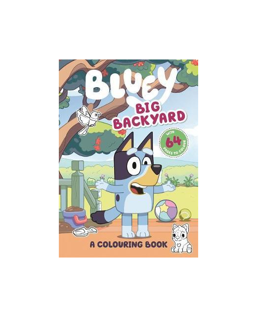 BLUEY BIG BACKYARD Children BooksActivities & Colouring Books