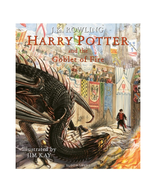 Harry Potter #04: Harry Potter and the Goblet of Fire: Illustrated Edition