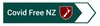 ROAD SIGN MAGNET COVID FREE NZ 