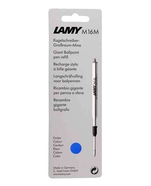 Lamy M16 (M) BP Refill Blue Blister Carded