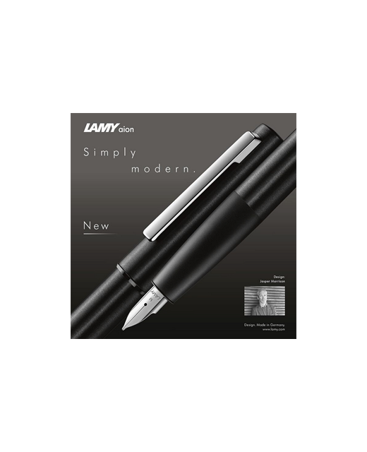 LAMY AION FOUNTAIN PEN BLACK 